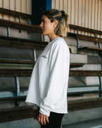 CP Running Longsleeve White