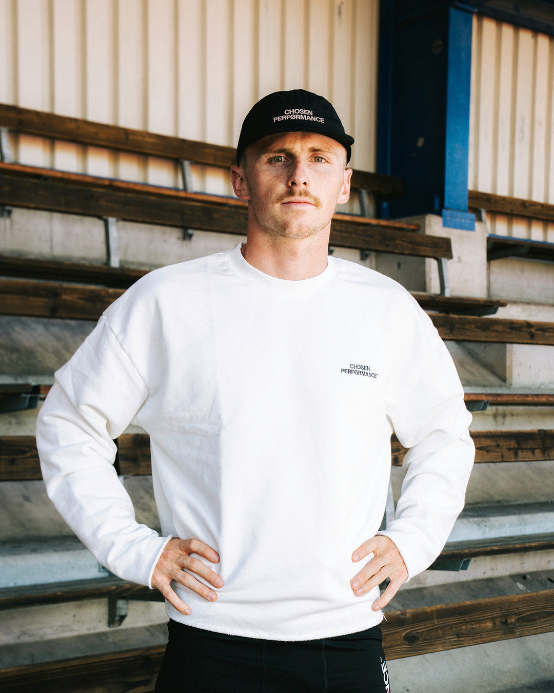 CP Running Longsleeve White
